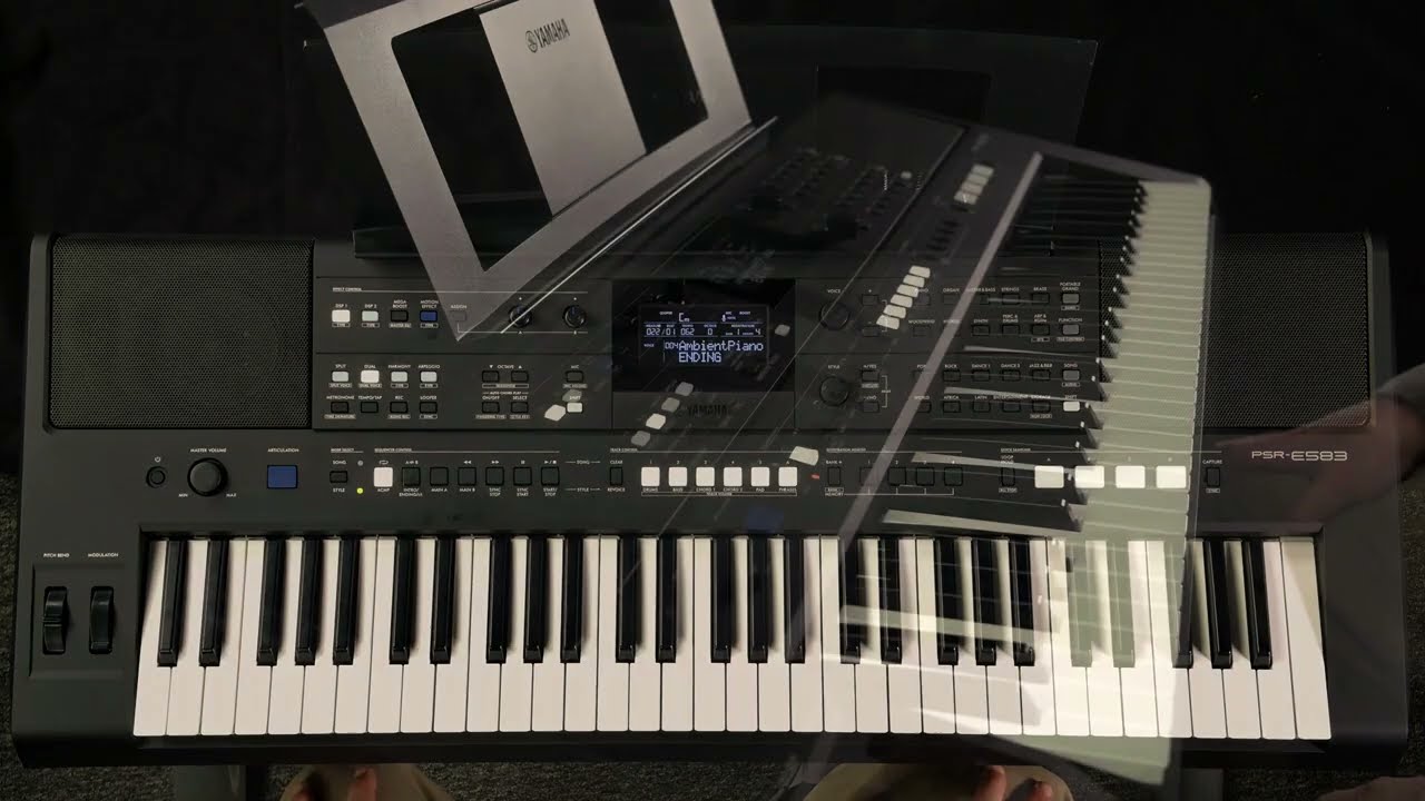 Demo Yamaha PSR-E583 E483 Martin Harris and others