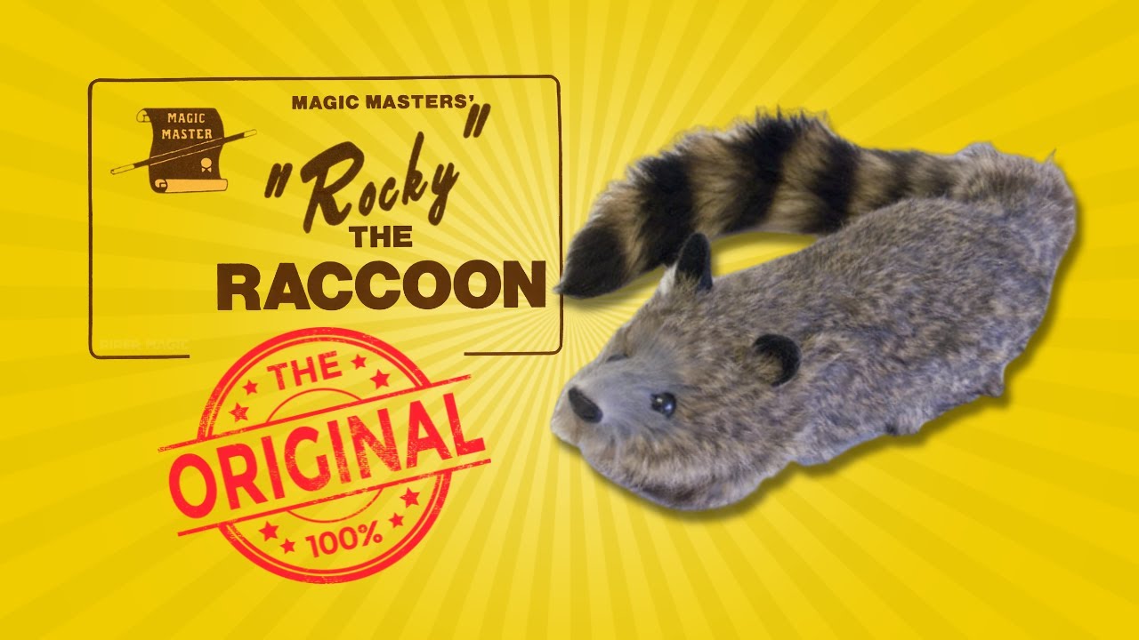 Racky Rackon 'Rocky' The Raccoon - Magic Masters - YouTube