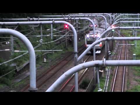 中央快速線　E233系離合！その２　飯田橋にて