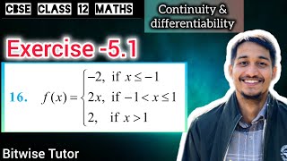 Discuss the continuity of f(x) equal minus 2 if x less than minus 1 , 2 x if x between minus 1 and 1