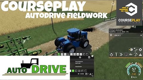COURSEPLAY/AUTODRIVE FIELDWORK FS19