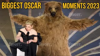 OSCARS Night 2023: The BIGGEST Moments You'll Never Forget! #oscars #oscars2022 #academyawards