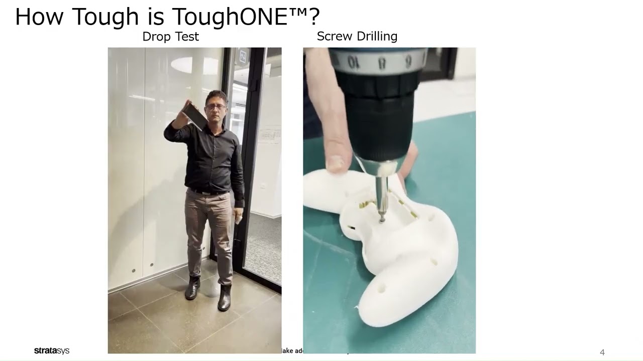 PolyJet方式 新材料「ToughONE™」