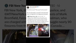 Gun Smugglers Caught by FBI Moving Nearly 90 Firearms from US to Canada