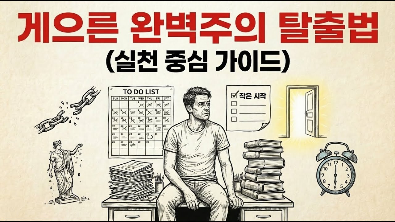 게으름 무기력증 3분만에 극복하는 방법 (과학적 근거)
