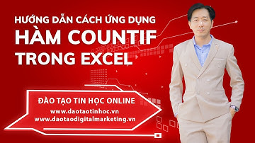 Hướng Dẫn Cách Ứng Dụng Hàm Countif Trong Excel Mà Bạn Không Nên Bỏ Qua - Daotaotinhoc.vn