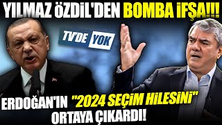 Yılmaz Özdil'den Bomba İfşa! Erdoğan'ın '2024 Seçim Hilesini' Ortaya Çıkardı!