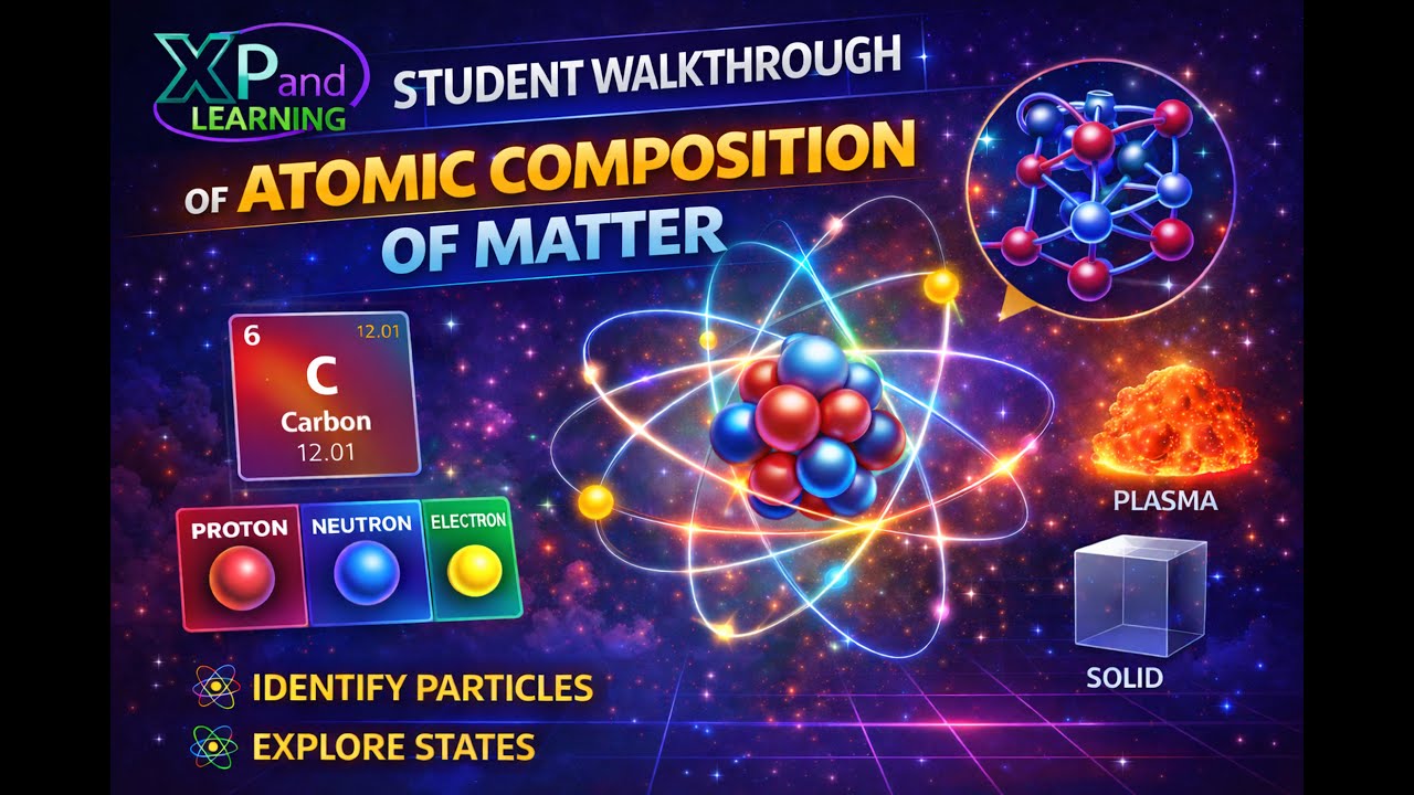 Can You Solve the Puzzle That Explains Everything in Matter? 🧩⚛️ | Atomic Composition Crossword