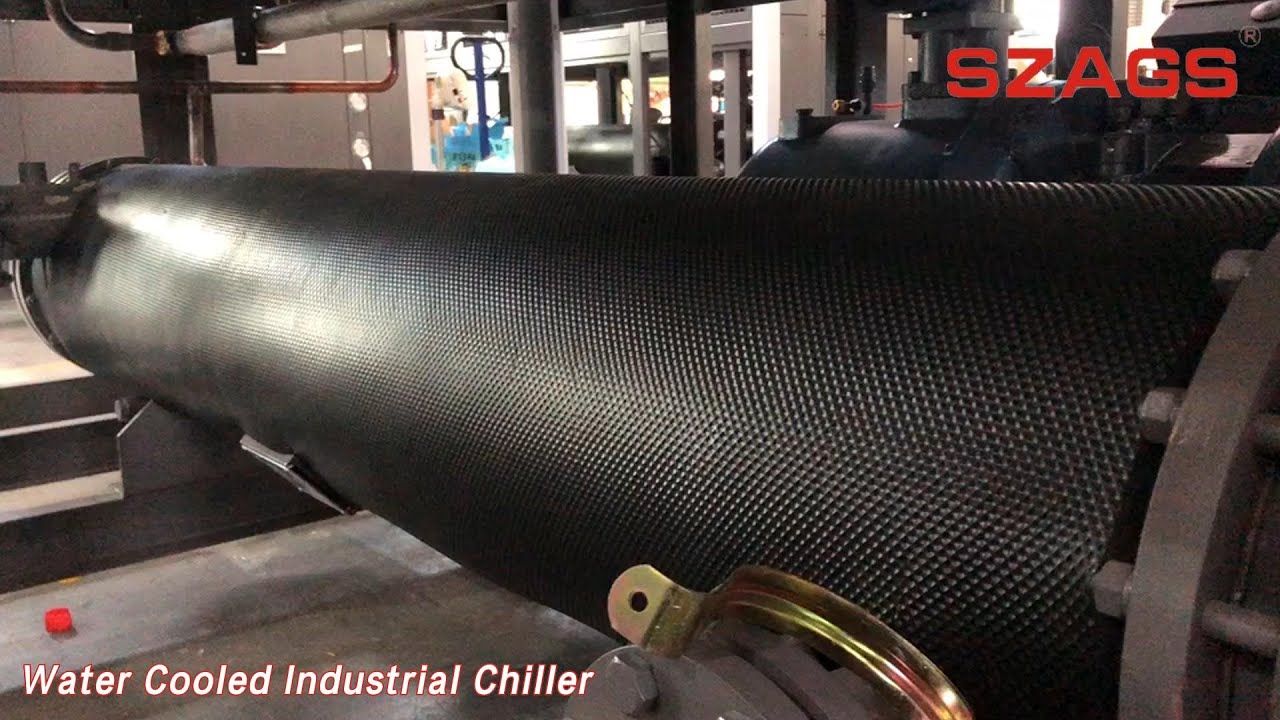 380V 50HZ Water Cooled Industrial Chiller Screw Compressor High ...