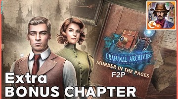 Criminal Archives 3 Extra f2p Full Walkthrough