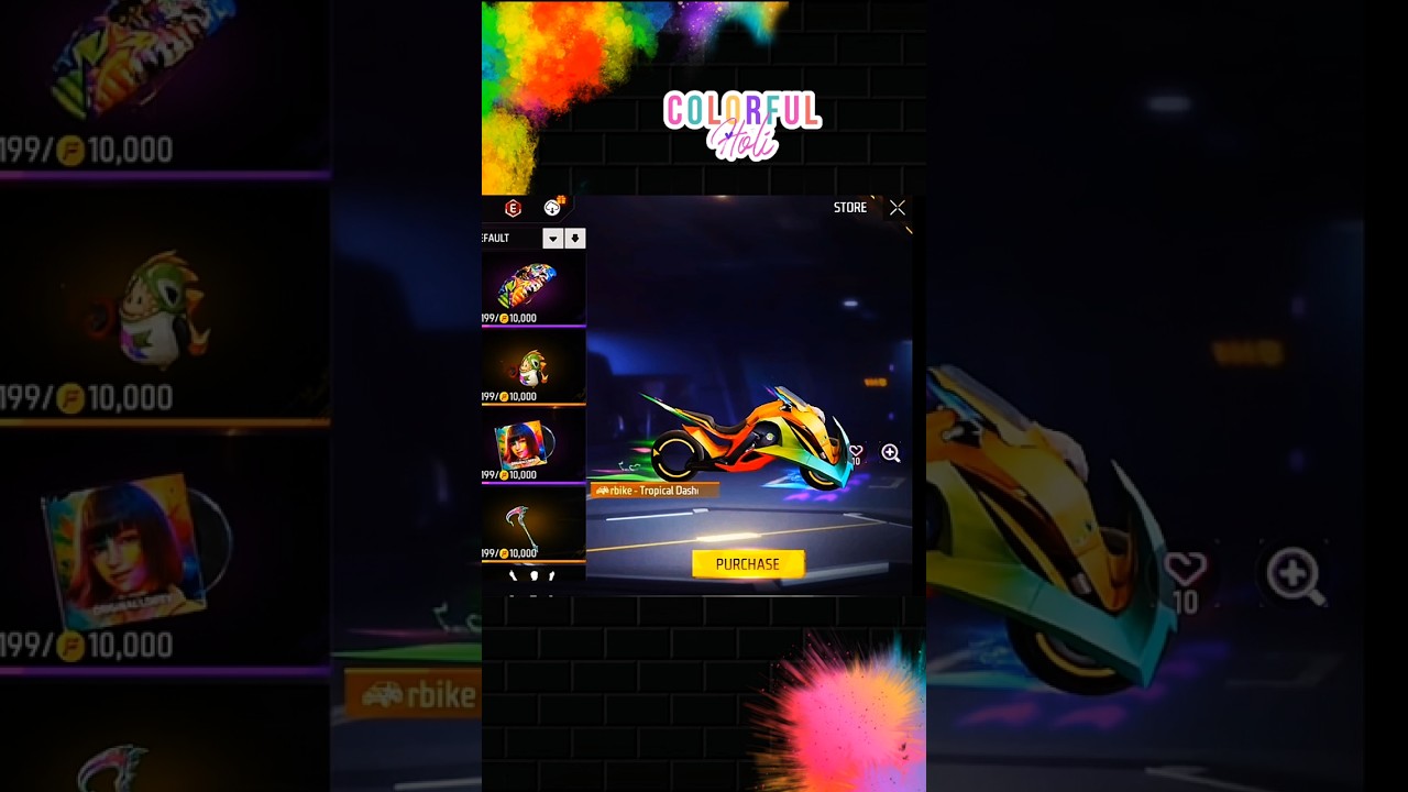 FREE FIRE  HOLI EVENT 2025 || ff mystery shop 2025 