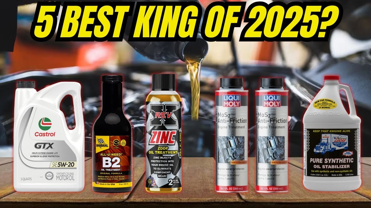 ✅ 5 Best Motor Oil Additives in 2025 That Actually Work!