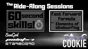 Fast Forward Formula- The Elements of Windsurfing! 60second skills with Cookie | #shorts vassiliki