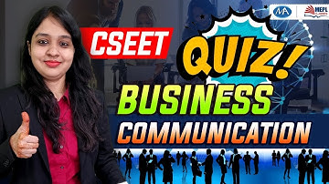 CSEET business communication important mcqs menti quiz  Free Revision | cseet mohit agarwal