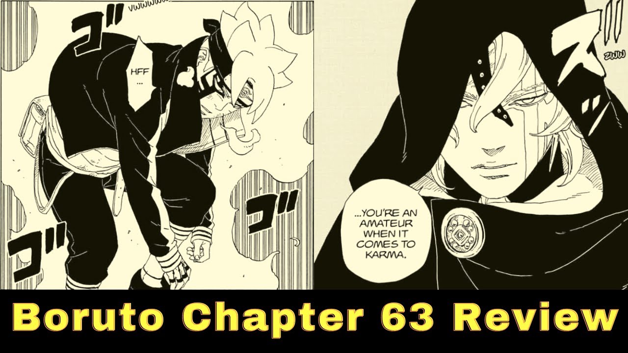 Boruto vs Code and Boruto's New Borushiki Form! (Boruto Chapter 63