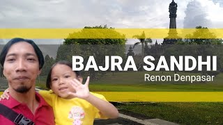 Jalan-jalan di Halaman Monument Bajra Sandhi pada Hari Libur || Renon Denpasar