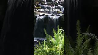 "Waterfall Wonders" - Relaxing Finger-style Instrumental Acoustic Guitar With Soft Waterfall Sounds screenshot 3