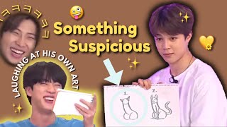 BTS drawing challenge went so ✨WRONG✨ Compilation of Run BTS ~