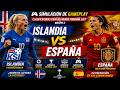 Islandia Femenina vs España Femenina Clasificación Mundial Femenino 27 Grupo C  Simulación de Game