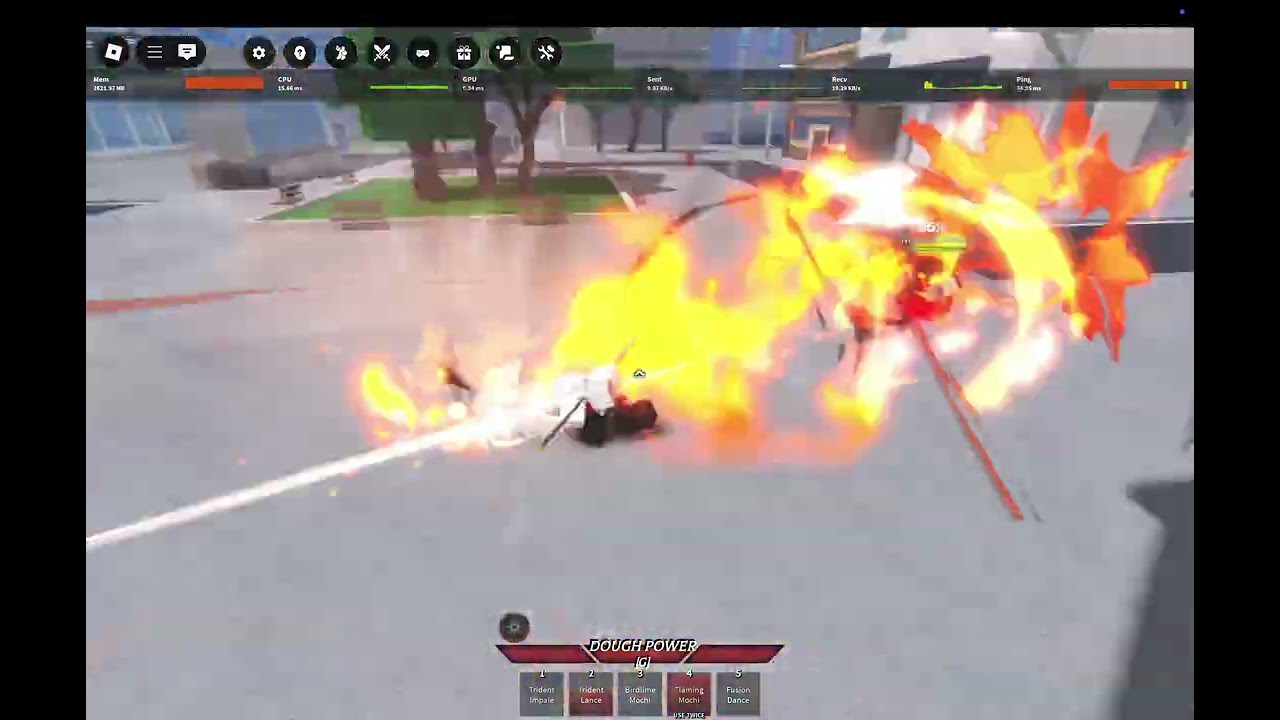 Realm Rampage - Katakuri/Dough Man V2 one-shot combo