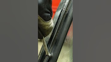 How to Install Window Seal Lock Strip