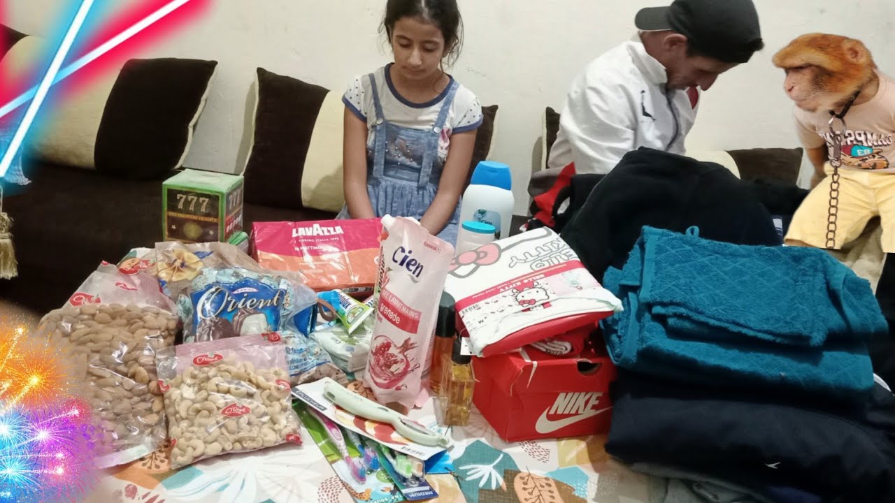 مقداتني فرحة ليوما وصلوني هدايا🎁 من فرنسا من عند متتبع الله يخلف عليه🥹♥️