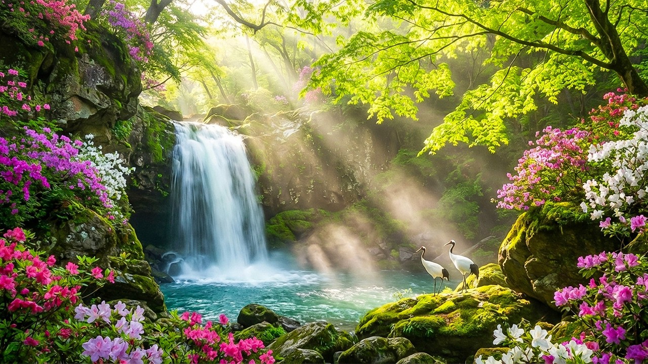 Прекрасная расслабляющая музыка 🌿 Звуки природы для сна, музыка для снятия стресса