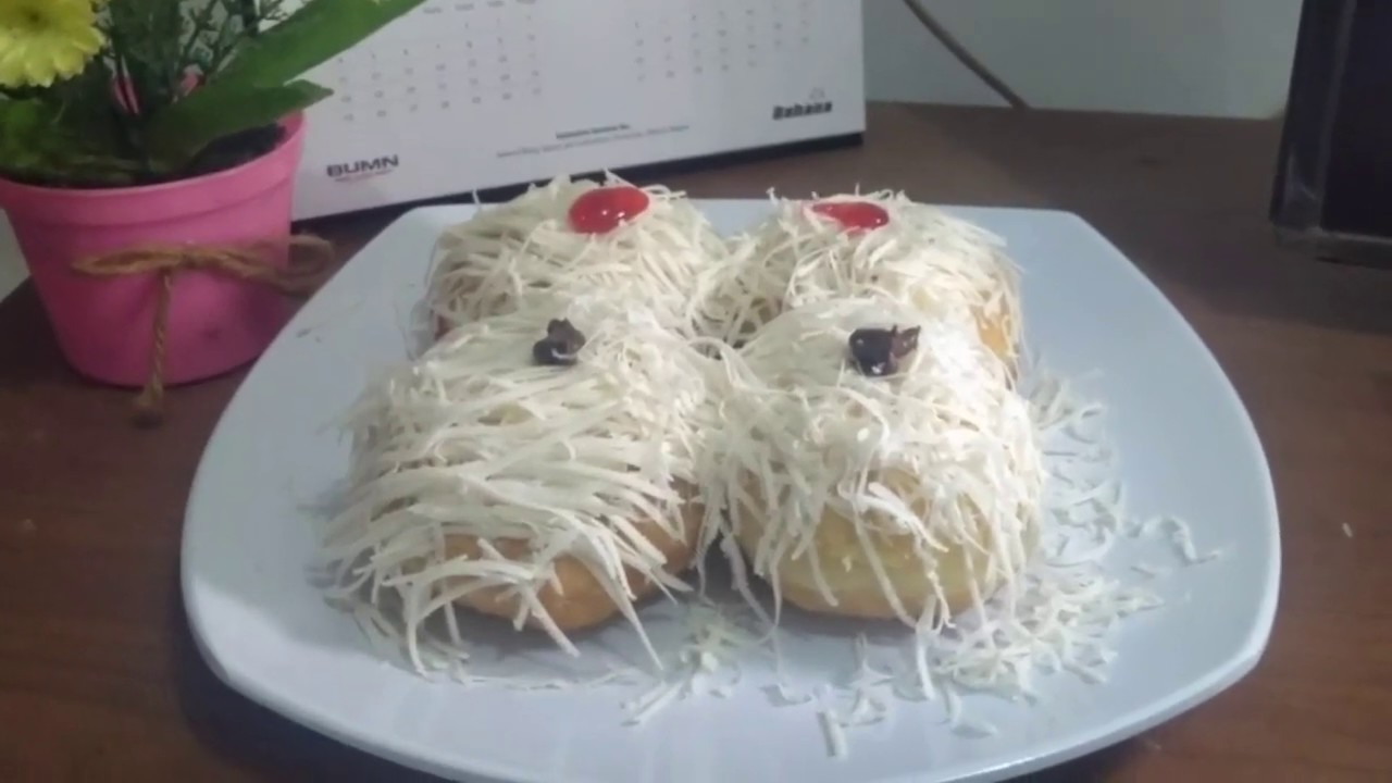 CARA MEMBUAT ROTI JABRIG/DONAT JABRIG - YouTube
