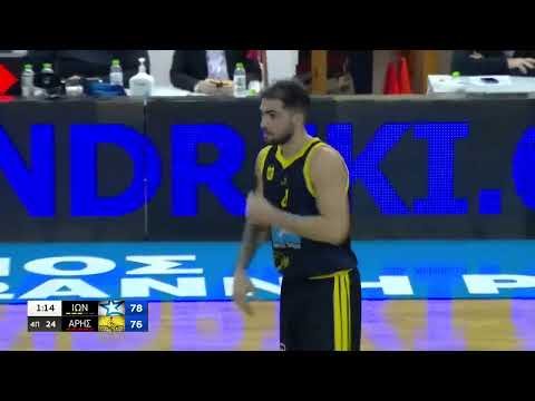 Ιωνικός - Άρης 90-97 (79-79 κ.δ.) | HIGHLIGHTS | 11/12/2022 | ΕΡΤ