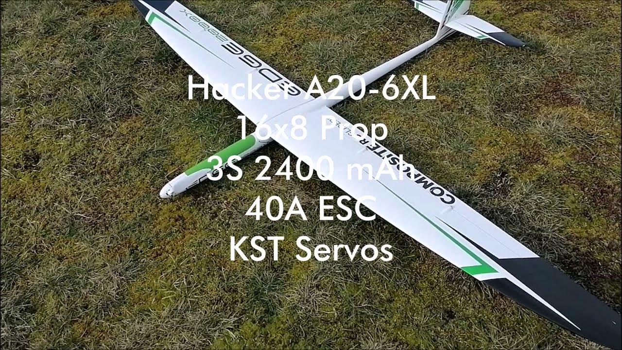 Composite RC Gliders EDGE 2000X without ballast YouTube