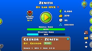 Download Lagu PATCHED:[Huge Secret Way] Zenith by Lan IIVX [9-100] [Extreme Demon]-Geometry Dash MP3