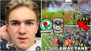 COVENTRY GET PROMOTED & CRAZY SCENES! In Blackburn vs Coventry city 