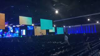 Entering the Esri user conference plenary session 2023