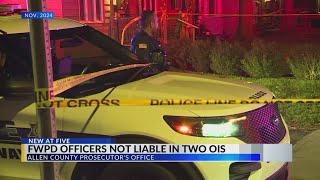 FWPD officers found not liable in 2 fatal shootings
