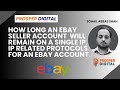 How long an ebay seller account will remain on a single IP , IP related protocols for an ebay