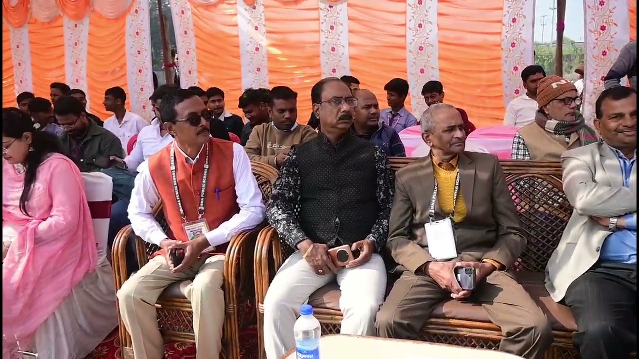  26 january parade by scouts at Isma public school Chanpatia.welcome of guests by scouts.