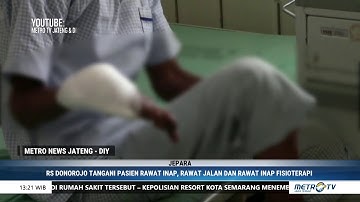 METRO NEWS - Tak Hanya Merawat, RS Kusta Donorojo Jepara Juga Beri Pelatihan Ketrampilan bagi Pender