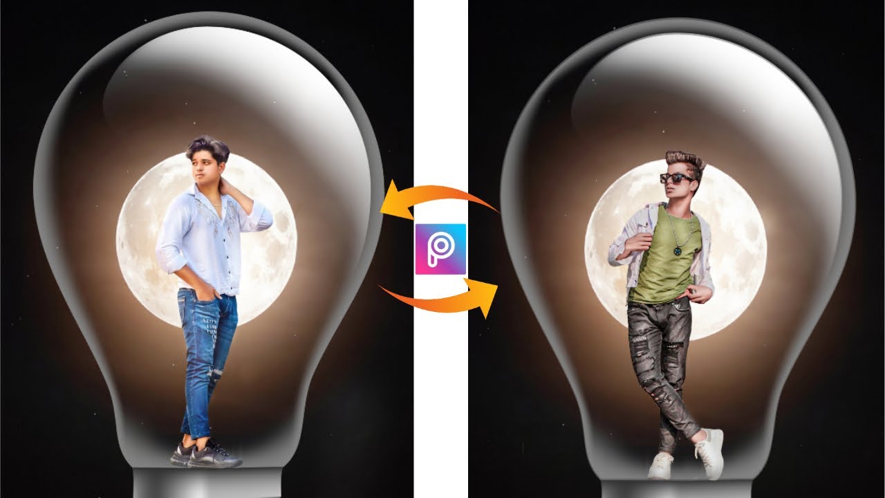 💡 Light Bulb Photo Editing Tutorial | Picsart Photo Editing Tutorial | Yo Edit Official