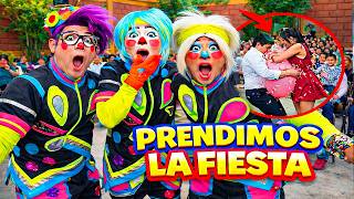 🚨 ¡CASI EXPLOTA TODO! 💥 PRENDIMOS LA FIESTA Y SE SALIÓ DE CONTROL 😱🎉LOS PAYASOS MAS VIRALES
