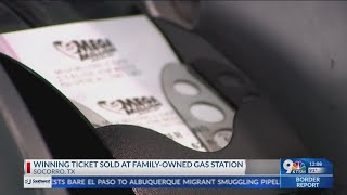 Winning $1M Mega Millions ticket sold at Socorro gas station