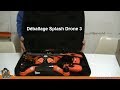 Dballage drone splash drone 3 par xavdrone  un drone qui vol sous la pluie la neige etc