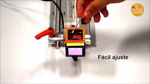 Sensores de distância linha O1D – ifm electronic