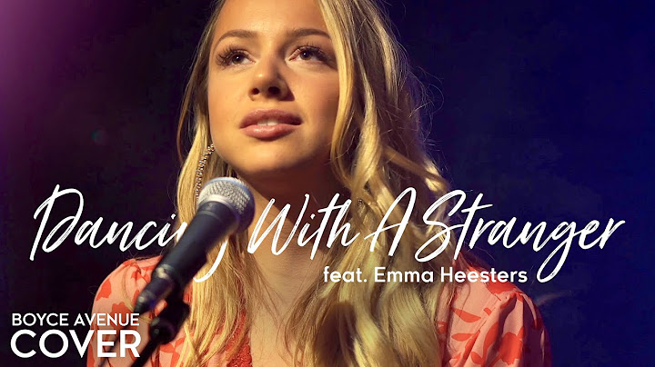 Dancing With A Stranger Cover version - Cover performance video thumbnail