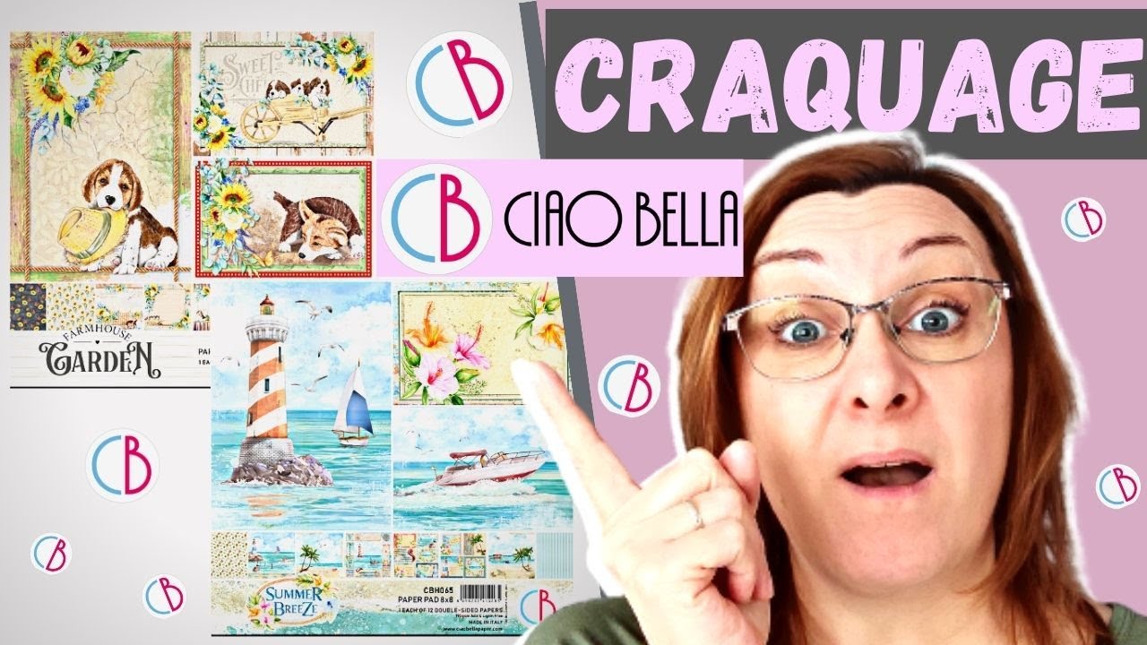 A quoi ressemblent les nouvelles collections scrapbooking Ciao Bella #scrapbooking #ciaobella