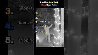 Ranking Funniest Ring Camera Fails 😂 #ringcam #fails #funny #caughtoncamara #shorts
