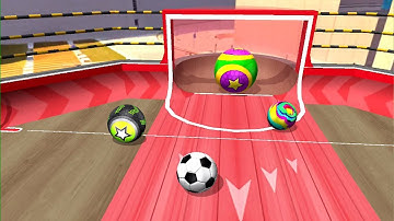 Going Balls - Football Level Gameplay Android, iOS #309