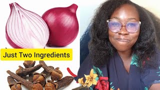 How To Make Clove & Onion Juice for Massive Hair Growth  clove onionforhairgrowth humanhairgrowth