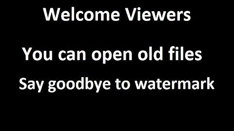 01/09/22 Install Filmora X with No Watermark | Cannot open Project file | Open all projects | FREE