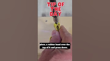 Tip of the Day: Removed stripped screw #shorts