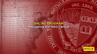 Navigating the 1950 Census